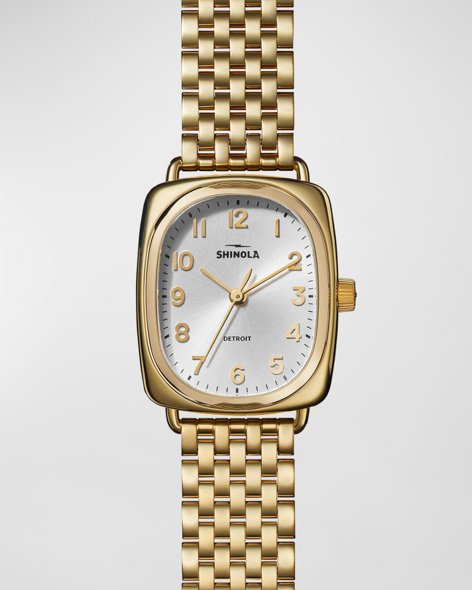Bixby Gold-Tone Bracelet Watch, 29x34mm